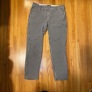 Express Columnist Ankle Pants in Gingham